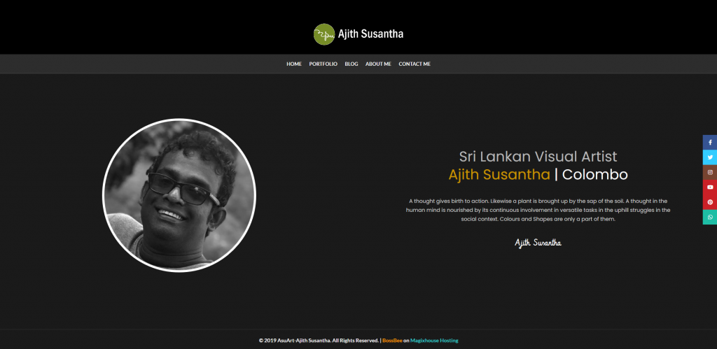 Ajith Susantha | Portfolio Website