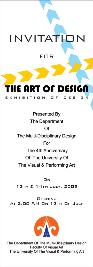 Design UVPA | Invitation