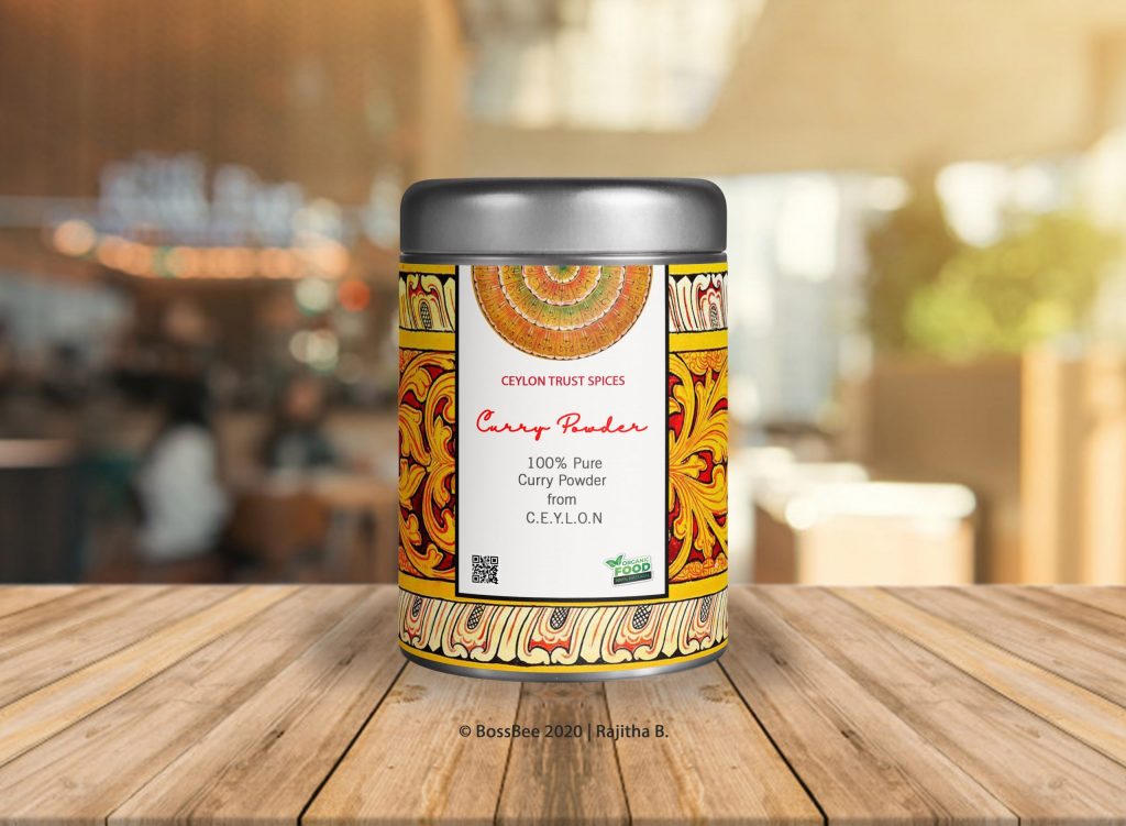 Ceylon Trust Spices | Product Label